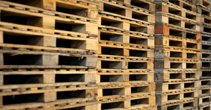 Stacked Pallets